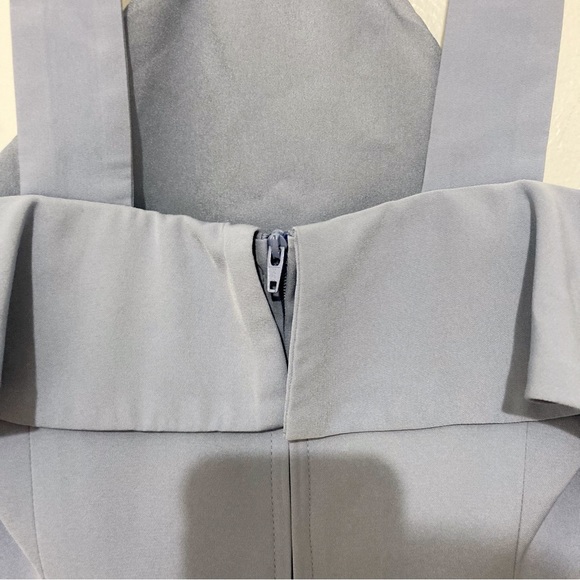 Keepsake the Label Illusion Midi Dress Cornflower Blue Size L NWT - Picture 7 of 12